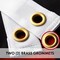 G128 - Thin Red Line Flag Embroidered 2x3 FT Heavy Duty 220GSM Tough Spun Polyester U.S. American Flag Brass Grommets Honoring Fire Fighters and EMTs Black White and Red US Flag